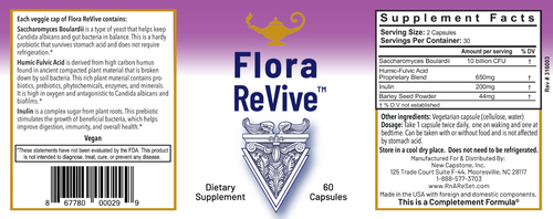 Flora ReVive - Probiotikum mit Torf-Extrakten - Kapseln