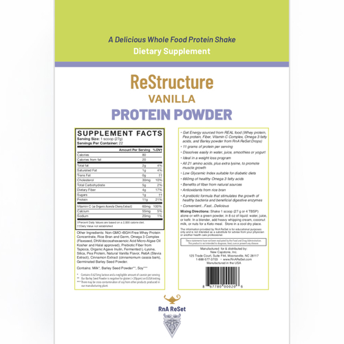 ReStructure - Proteinpulver - Vanille